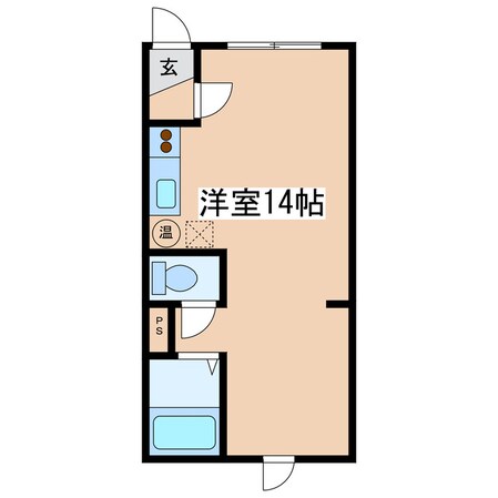 パークサイド廉の物件間取画像